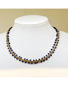Glam Modern Style Classic Style Grain Stainless Steel Plating Gold Plated Necklace
