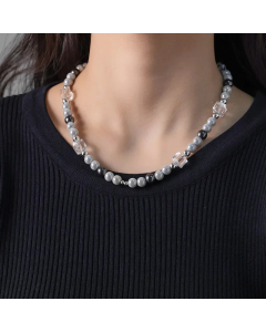 Hip-Hop Streetwear Geometric Titanium Steel Necklace