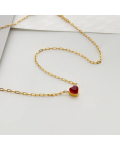 Simple Style Square Titanium Steel Inlay Zircon Pendant Necklace