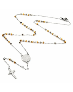 Ethnic Style Cross Stainless Steel Plating Necklace