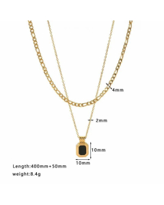 Streetwear Heart Shape Butterfly Stainless Steel Titanium Steel Plating Pendant Necklace