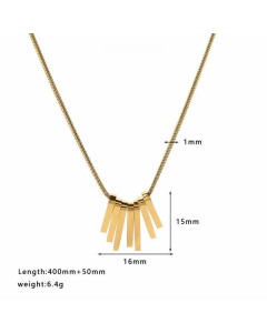 Streetwear Heart Shape Butterfly Stainless Steel Titanium Steel Plating Pendant Necklace
