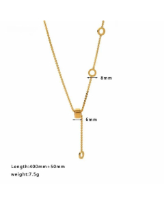Streetwear Heart Shape Butterfly Stainless Steel Titanium Steel Plating Pendant Necklace