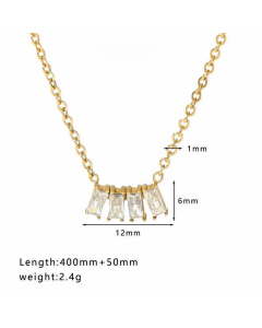 Streetwear Heart Shape Butterfly Stainless Steel Titanium Steel Plating Pendant Necklace