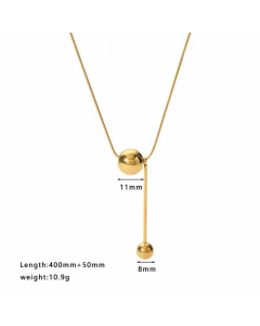 Simple Style Streetwear Geometric Heart Shape Stainless Steel Titanium Steel Plating Inlay Zircon Pendant Necklace