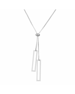 Wholesale Stainless Steel Necklace Cross Infinity Heart Shape Hollow Out Inlay Crystal Rhinestones Zircon Necklace-Steel Color-08