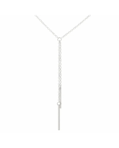 Wholesale Stainless Steel Necklace Cross Infinity Heart Shape Hollow Out Inlay Crystal Rhinestones Zircon Necklace-Steel Color-04