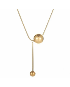Wholesale Stainless Steel Necklace Cross Infinity Heart Shape Hollow Out Inlay Crystal Rhinestones Zircon Necklace-Gold Color-07