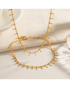 INS Style Stainless Steel Plating 18K Gold Plated Necklace_colorza_4