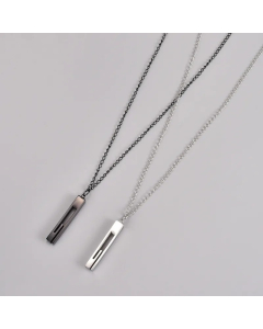 Casual Simple Style Square Titanium Steel Plating Gold Plated Pendant Necklace Long Necklace_colorza_4