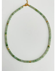 IG Style Natural Stone Beaded Necklace
