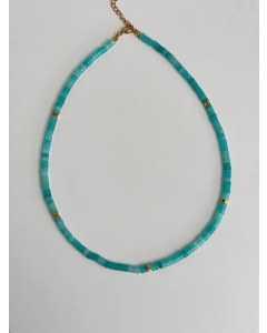 IG Style Natural Stone Beaded Necklace
