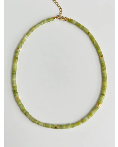 IG Style Natural Stone Beaded Necklace