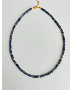 IG Style Natural Stone Beaded Necklace