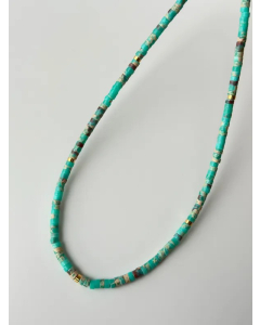IG Style Natural Stone Beaded Necklace