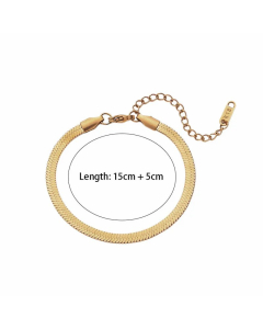 Simple Style Solid Color Stainless Steel Plating 18K Gold Plated Necklace