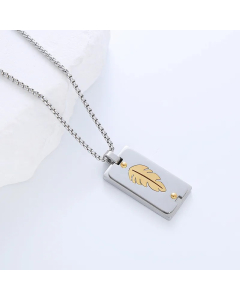 Casual Simple Style Cross Anchor Skull Stainless Steel Layered Carving Pendant Necklace