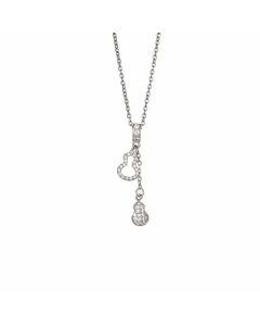 IG Style Basic Modern Style Gourd Titanium Steel Copper Tassel Pendant Necklace