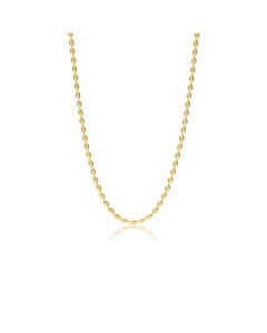 Simple Style Commute Solid Color Stainless Steel Plating 14K Gold Plated Necklace