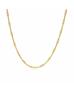 Simple Style Solid Color Stainless Steel Plating Necklace