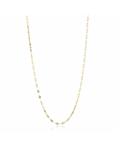 Simple Style Solid Color Stainless Steel Plating Gold Plated Choker-Gold Color-01