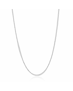 Simple Style Solid Color Stainless Steel Plating Gold Plated Choker-Steel Color-05