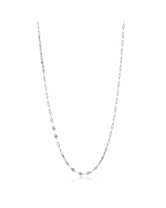 Simple Style Solid Color Stainless Steel Plating Gold Plated Choker-Steel Color-01