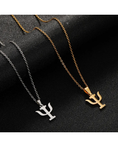 Casual Modern Style Symbol Stainless Steel Plating Pendant Necklace Long Necklace_colorza_4