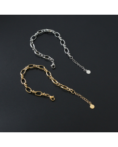 Wholesale Stainless Steel Bracelet Non-fading French Chain Bracelet 