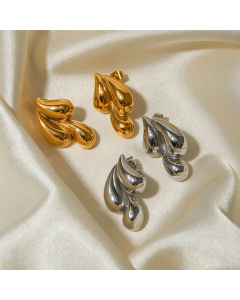 Wholesale 18K Gold Stainless Steel Earrings Several Drop Earrings