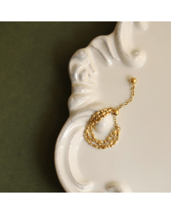 Wholesale Stainless Steel Ring Simple Chain Ring 