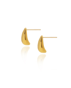 Niche Minimalism Small Water Drop Non-fading Small Earrings Stainless Steel Mini Earrings 