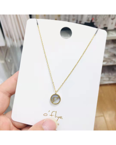 Love Necklace 316L Stainless Steel Jewelry for Girlfriend Gift Simplicity Fine Jewelry Thin Cross Chain