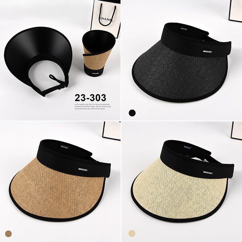 colorful hats, straw hats