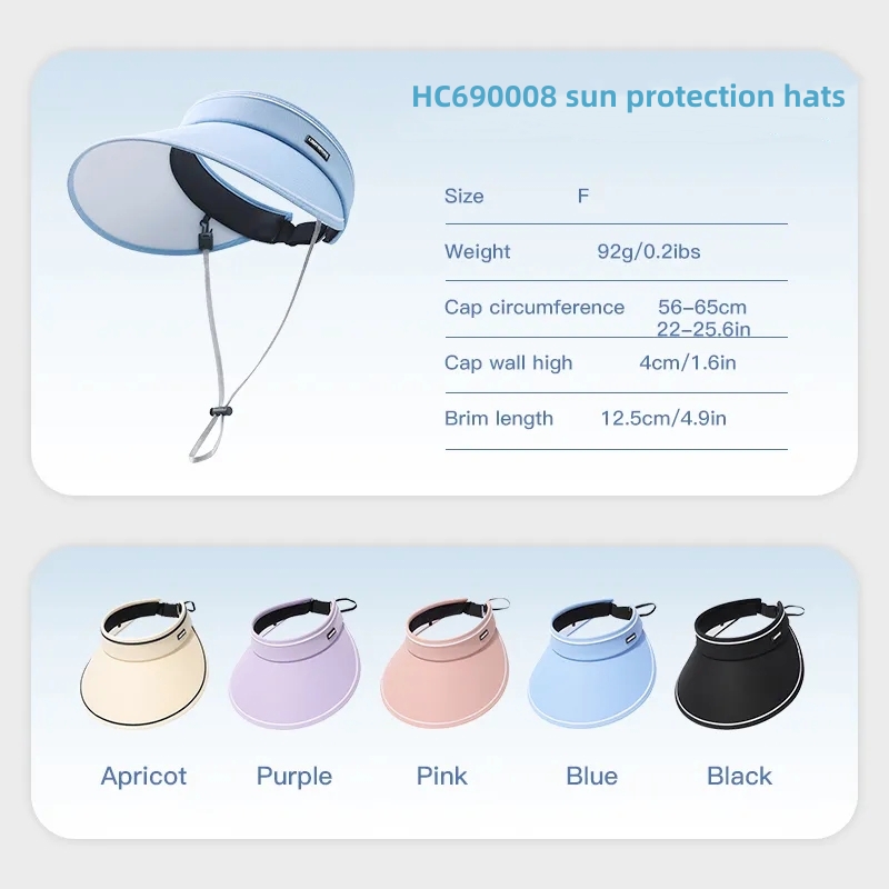 Visor hats, Fashion hats