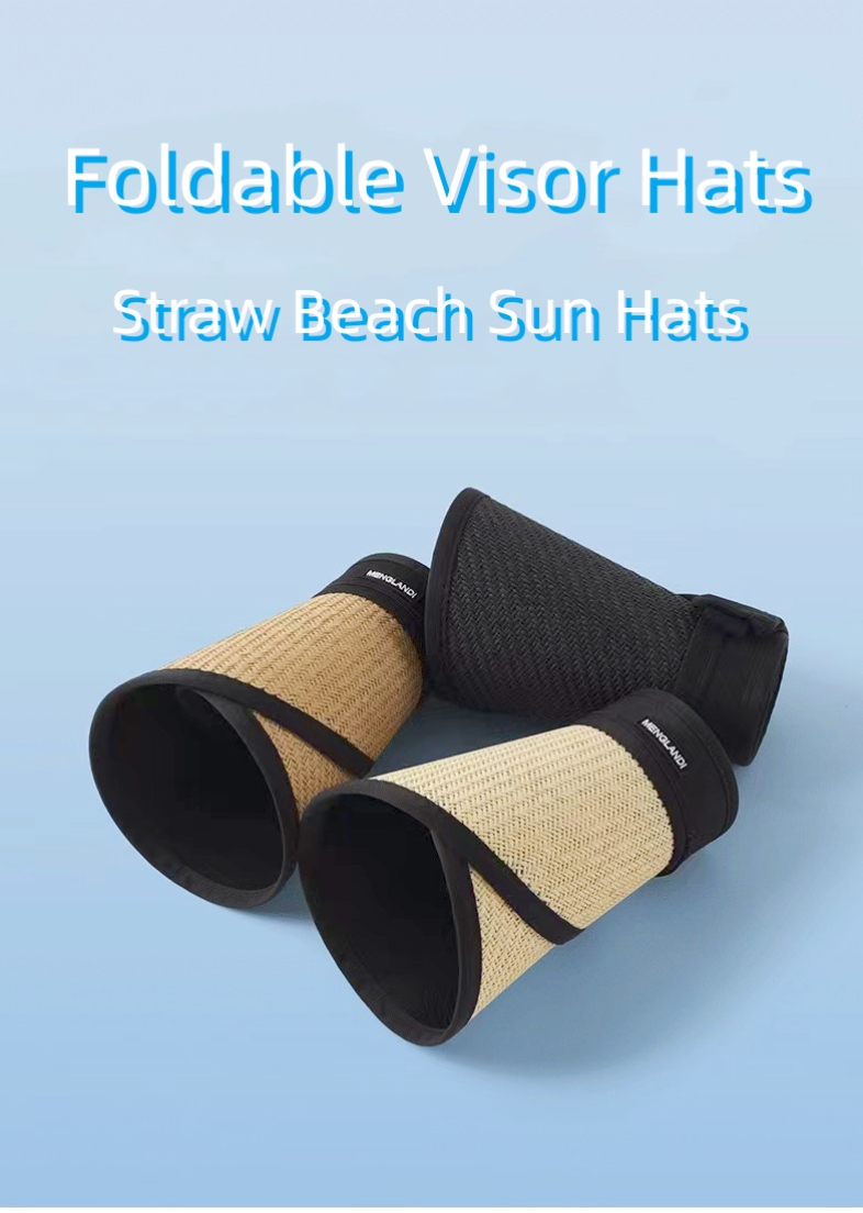 visor hats, foldable hats