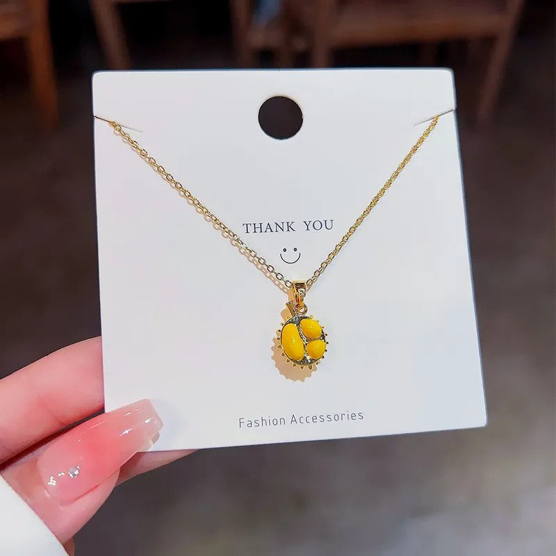 Durian, Stainless Steel Necklace