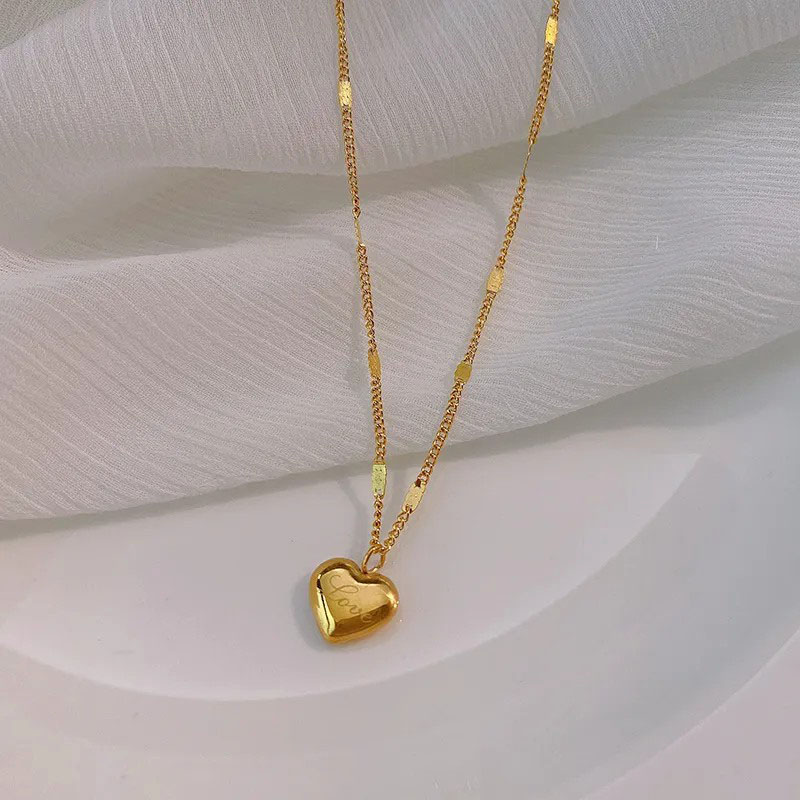  Love Letter, Stainless Steel Necklace