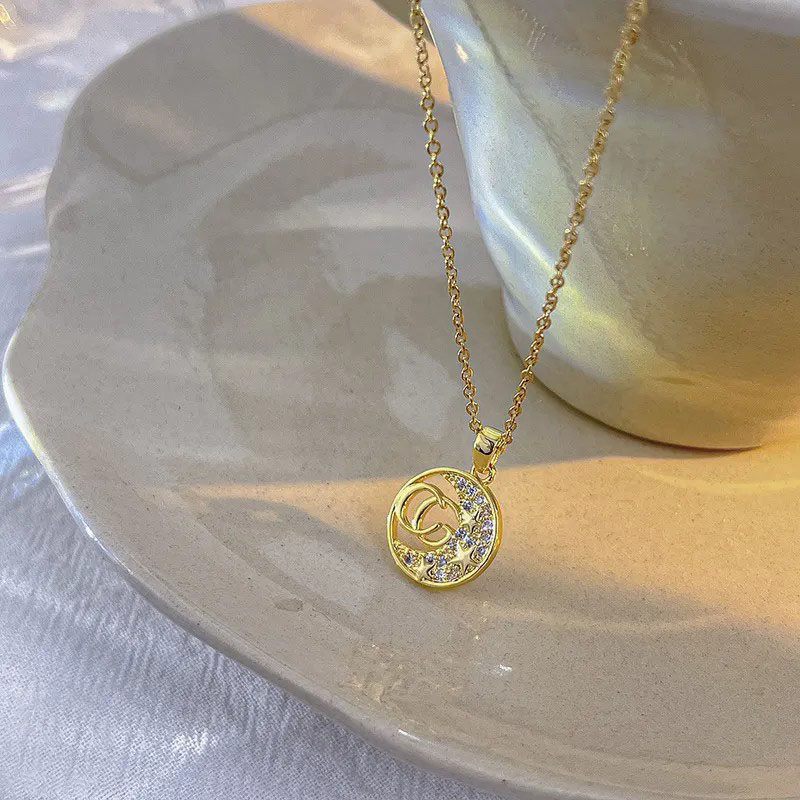Star Moon CG, Stainless Steel Necklace