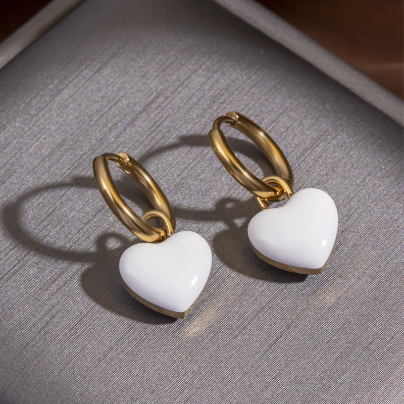 Love Stainless Steel Earrings