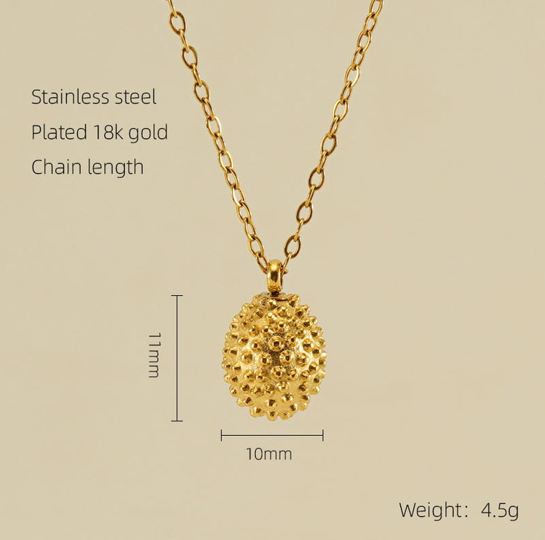 Geometric Stainless Steel Collarbone Chain Necklace