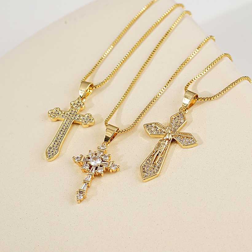 cross, religion, gold color