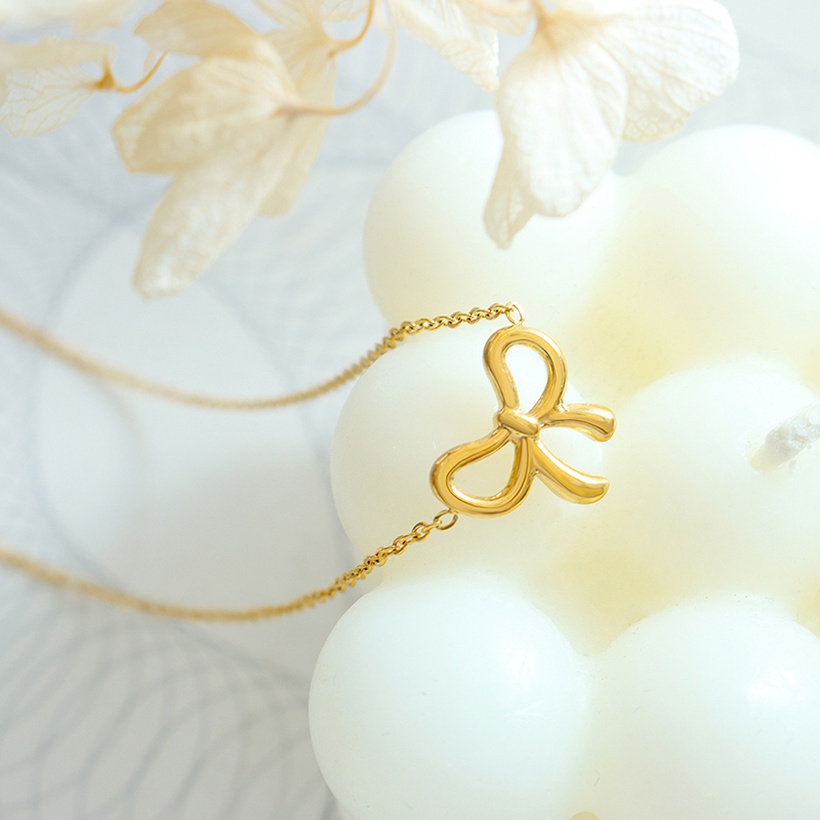 stainless steel, gold color