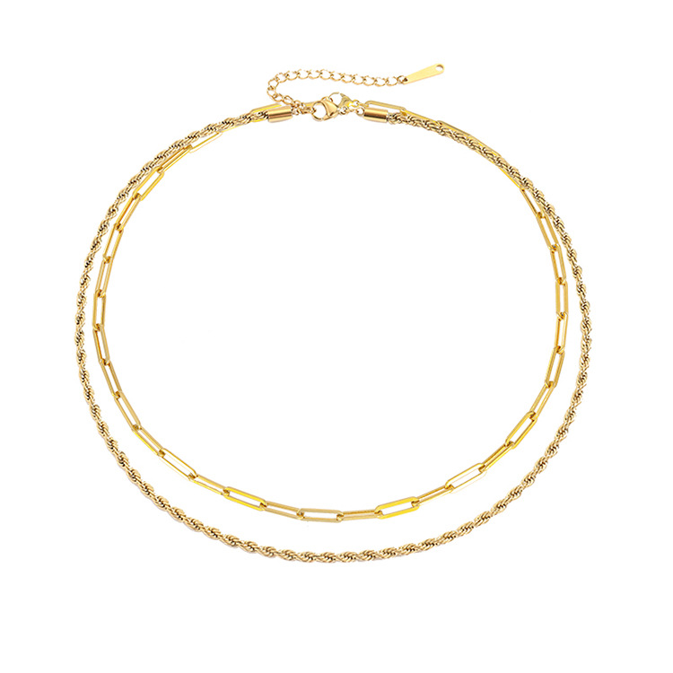 twist chain, gold 