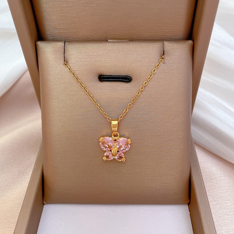 gold color neccklace, stone