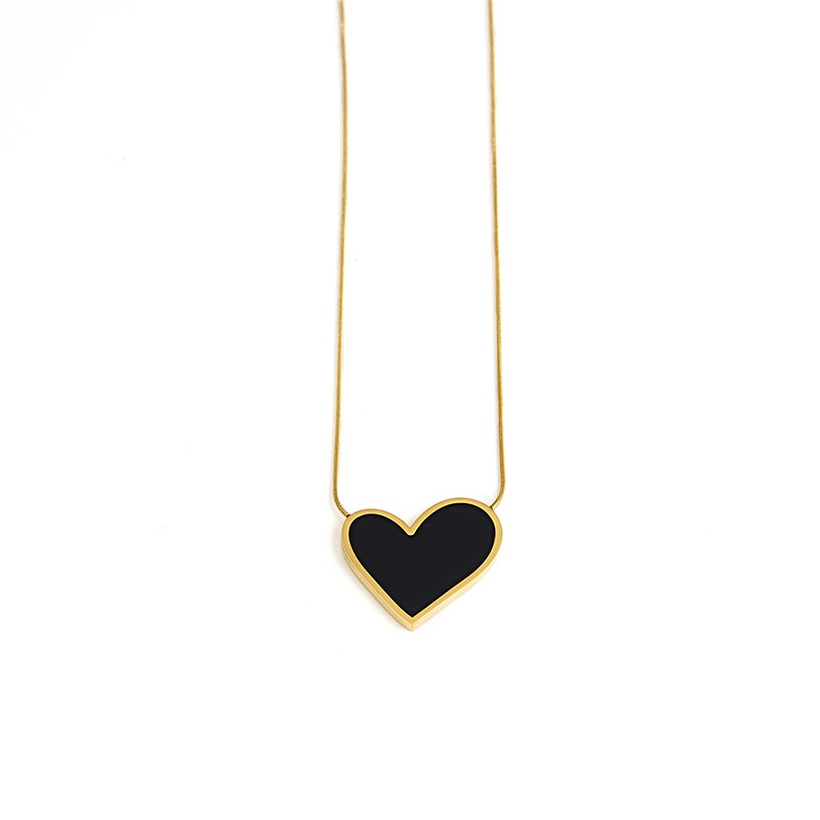 gold heart, steel