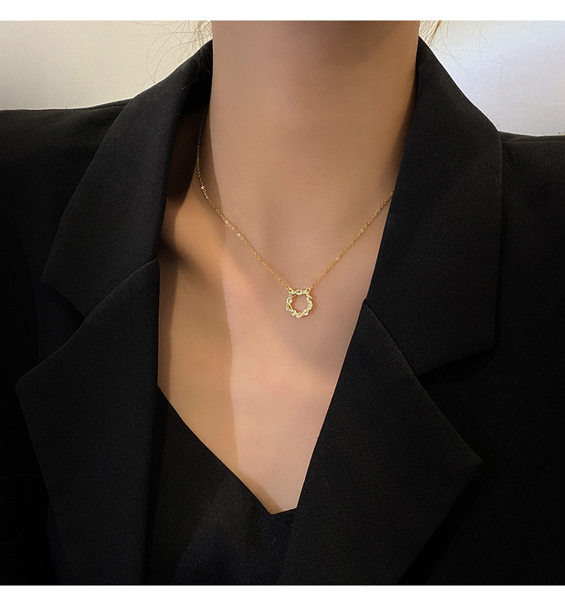 stainless steel, gold