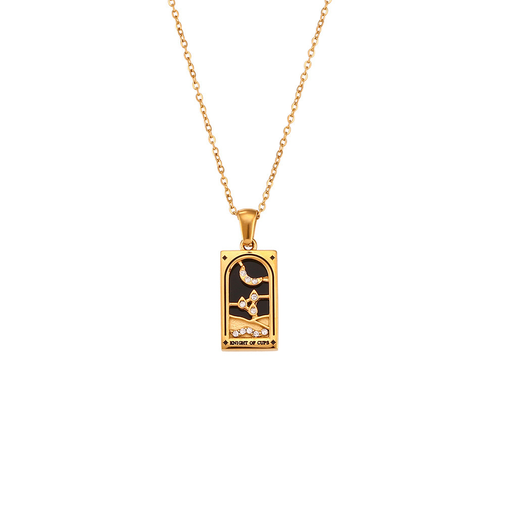 KNIGHT OF CUPS, TAROT NECKLACE