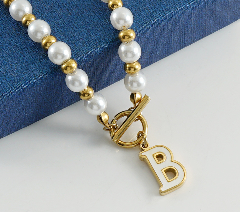 initial letter, vintage necklace, hot sale