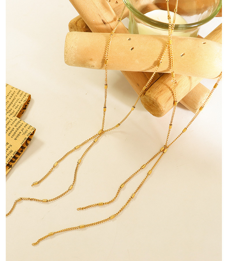 stainless, gold
